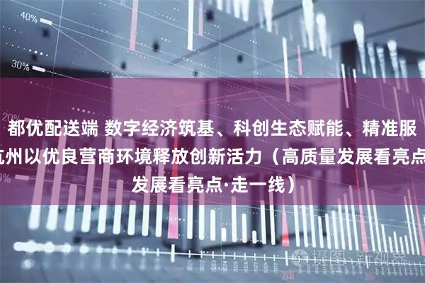 都优配送端 数字经济筑基、科创生态赋能、精准服务护航 杭州以优良营商环境释放创新活力（高质量发展看亮点·走一线）