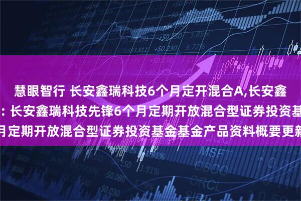 慧眼智行 长安鑫瑞科技6个月定开混合A,长安鑫瑞科技6个月定开混合C: 长安鑫瑞科技先锋6个月定期开放混合型证券投资基金基金产品资料概要更新