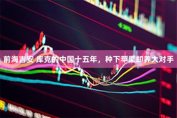 前海吉安 库克的中国十五年，种下苹果却养大对手